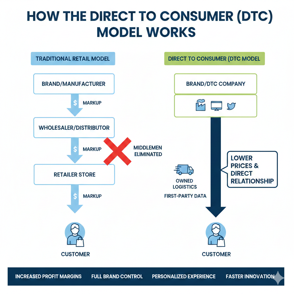 How the Direct to Consumer Model Works 