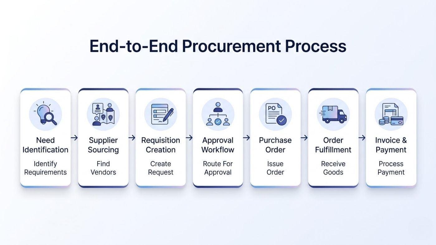 Procurement Process of Purchasing Platform