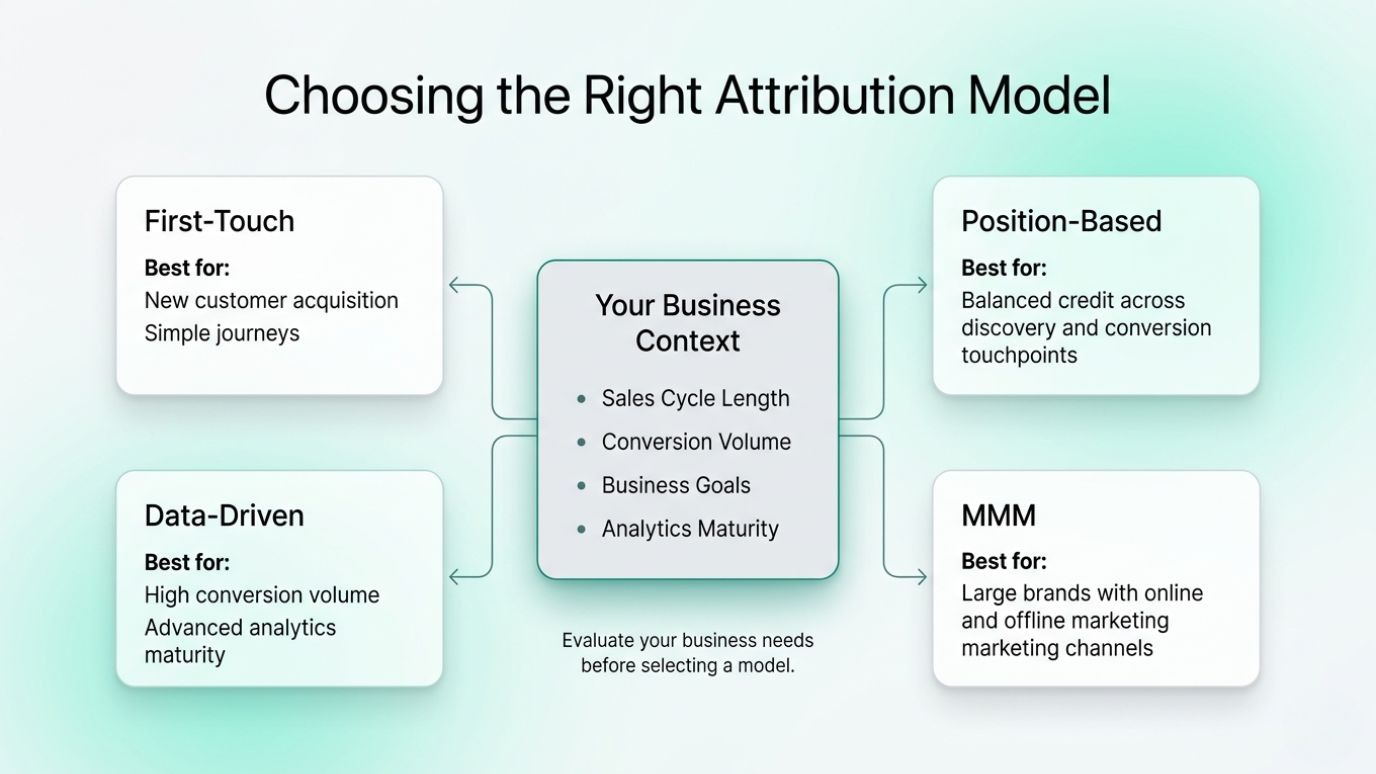 How to Choose the Right Attribution Model?