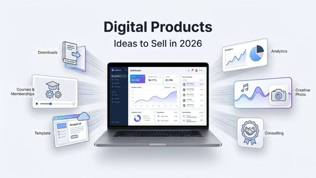 Digital products ideas to sell online