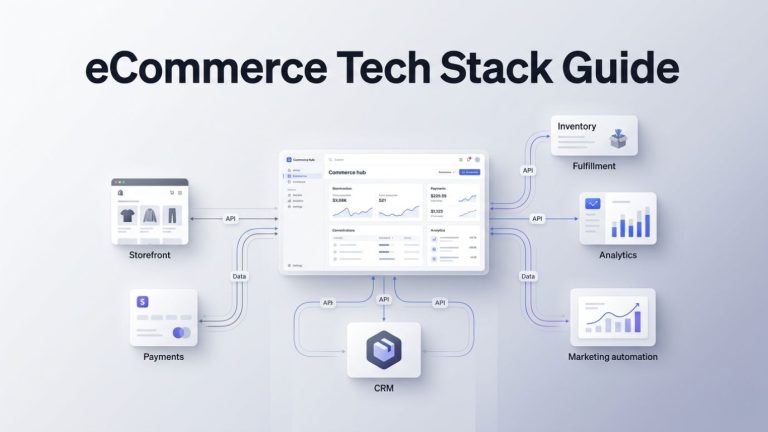 eCommerce Tech Stack Guide: Architecture, Integration & Tools