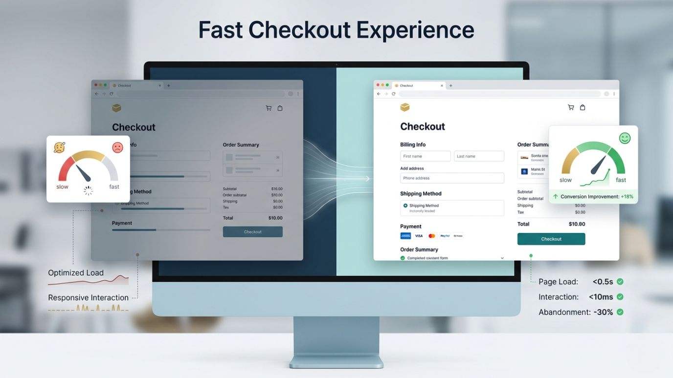 Speed Up Checkout Page Load Time