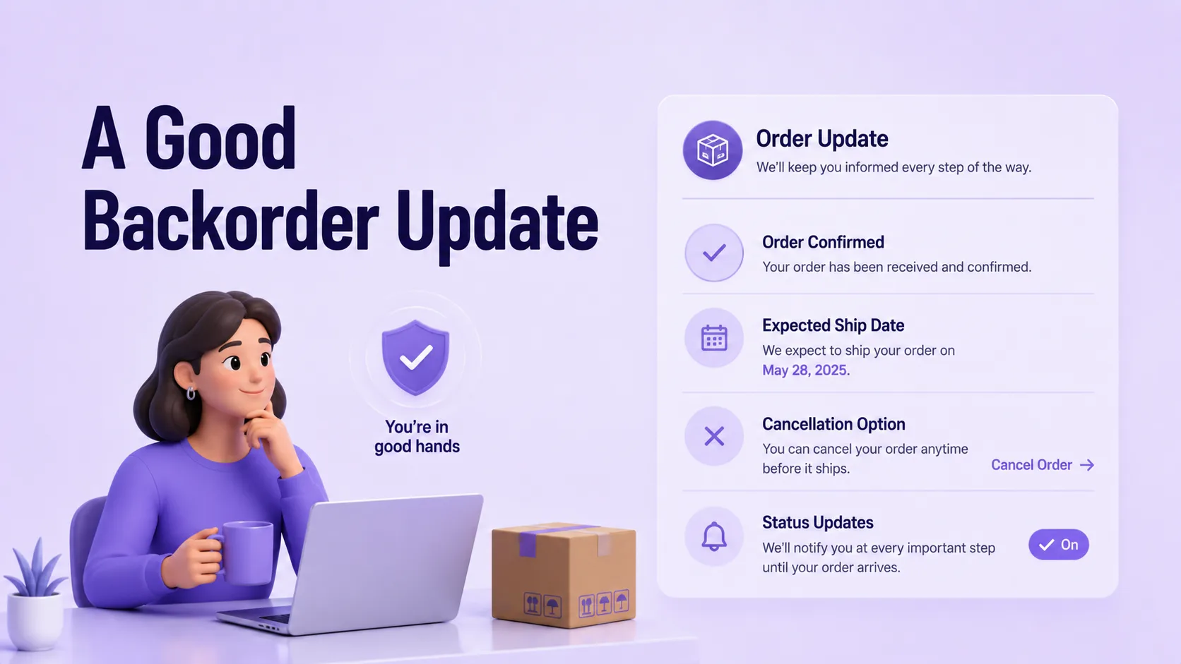 Good Backorder Update