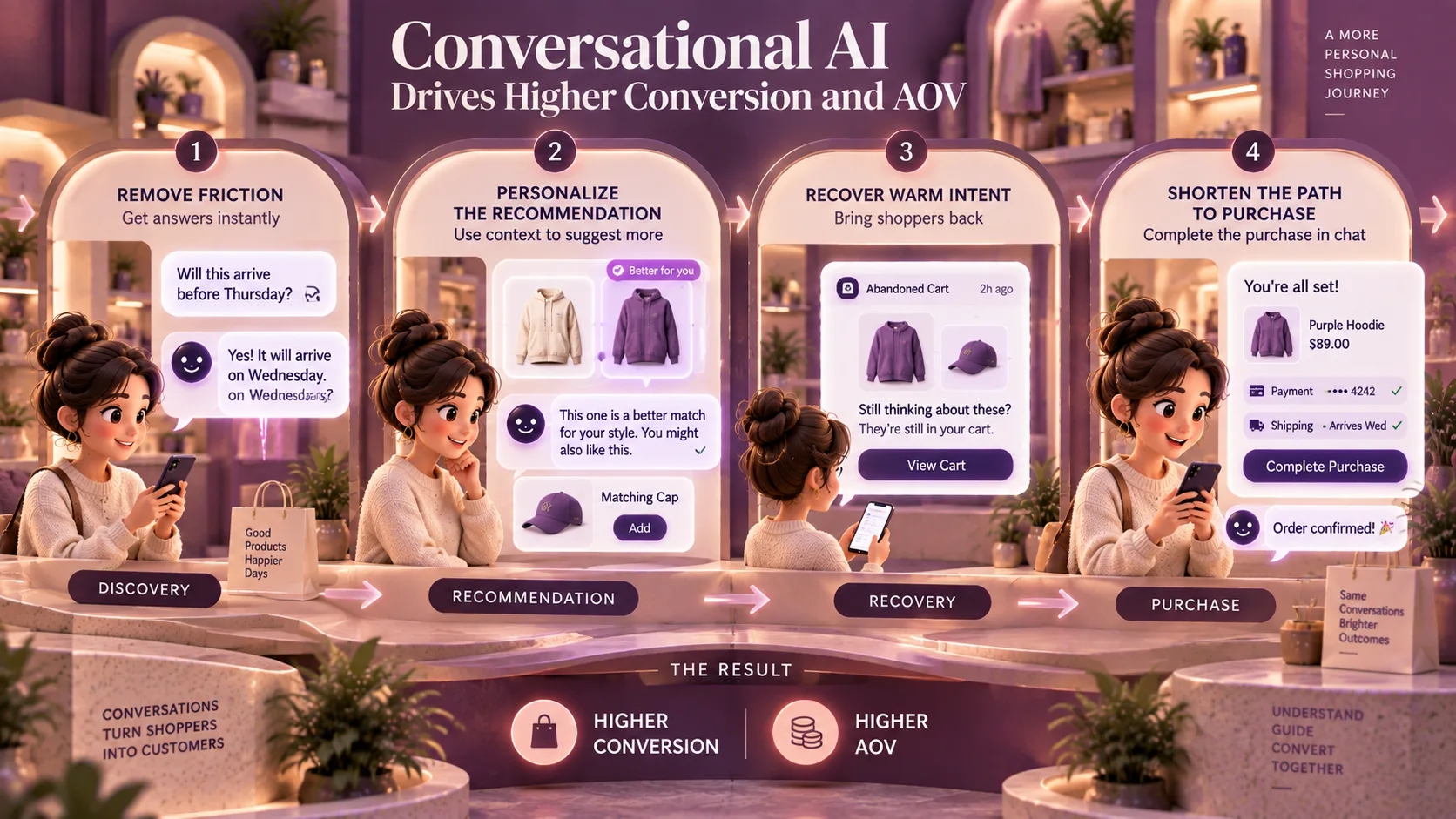 How Conversational AI Boosts Conversions and AOV