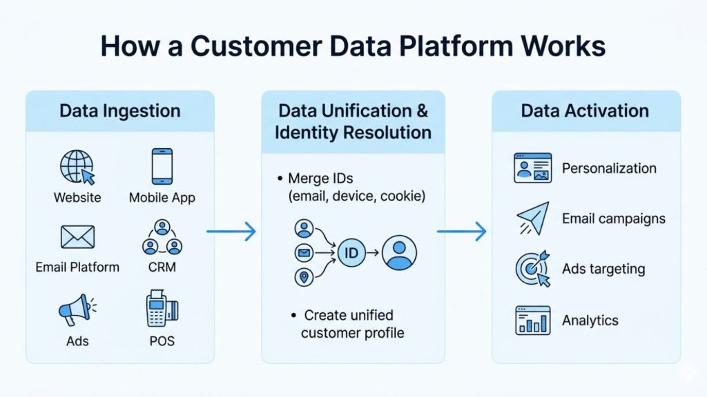 Customer Data Platform for eCommerce: Architecture, Use Cases & Strategy