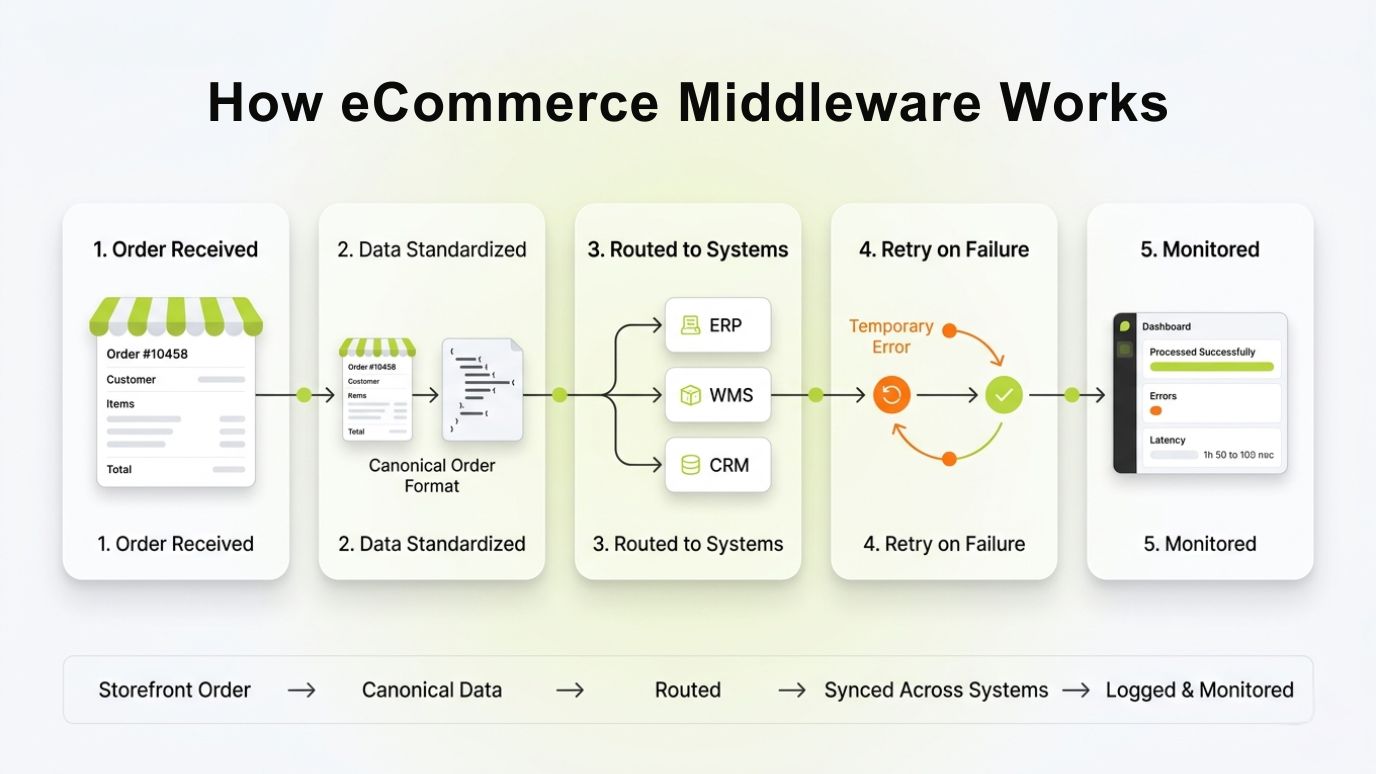 How eCommerce Middleware Works
