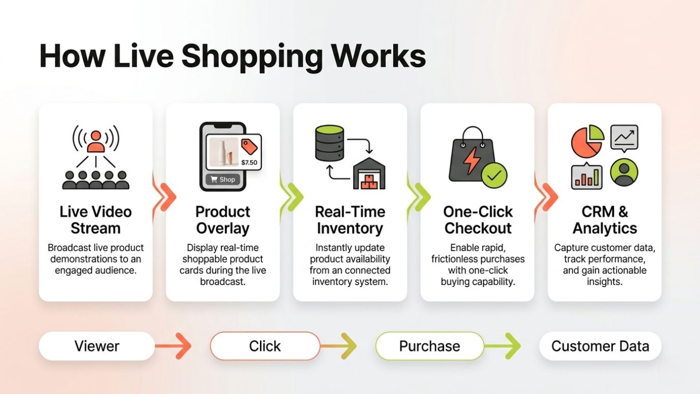 The Architecture of How Live Shopping Works