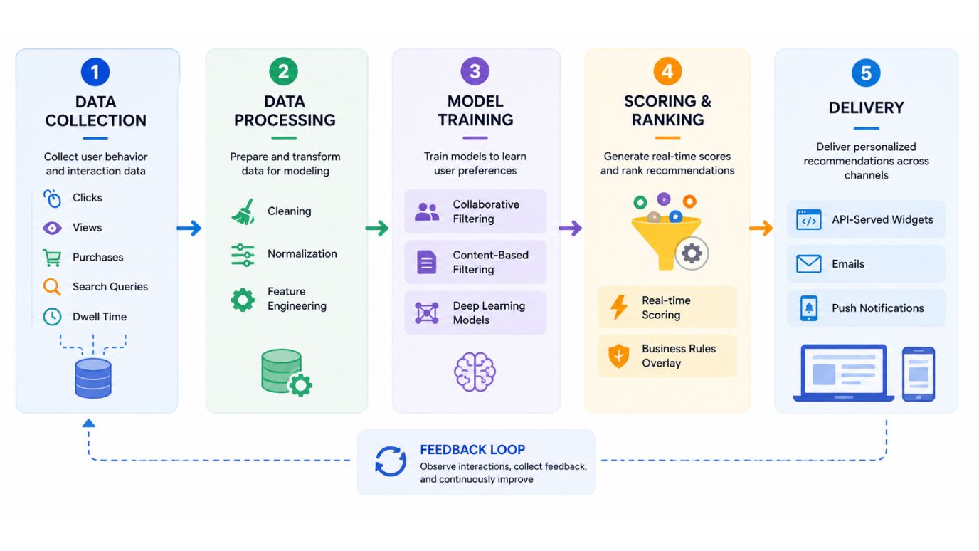 How AI product recomendatons work