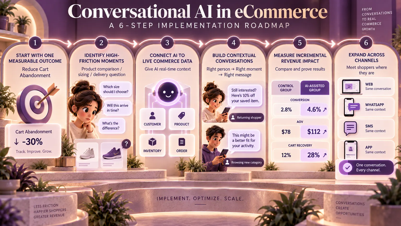 How to Implement Conversational AI for eCommerce