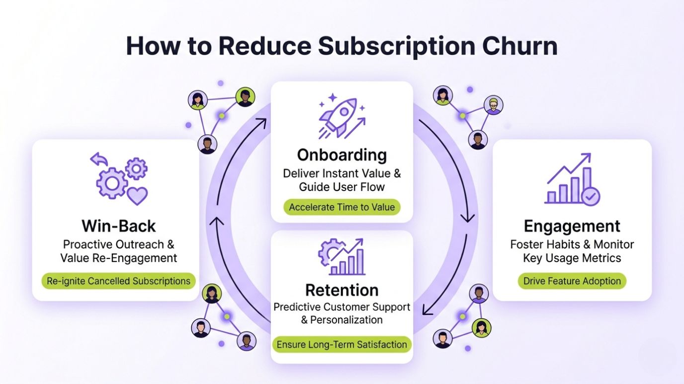 Best Practices to Reduce Churn & Grow Subscribers