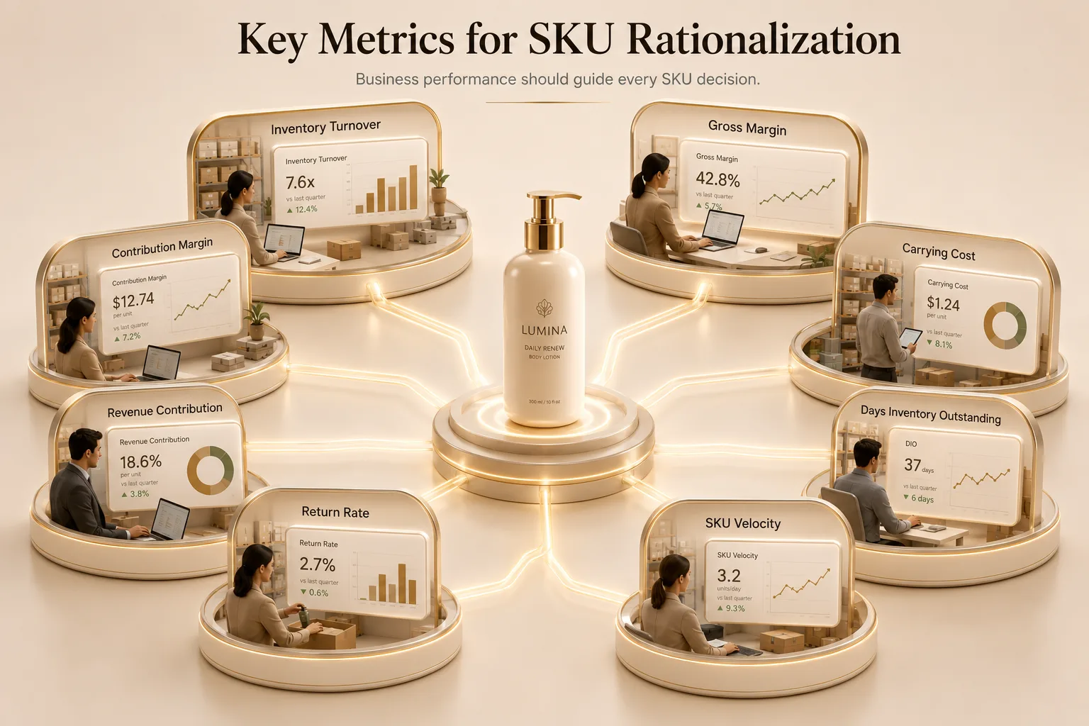 Metrics to track in SKU Rationalization