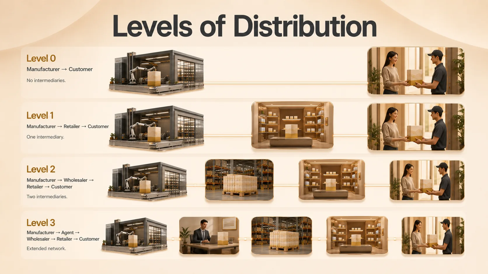 Levels of Distribution Channels