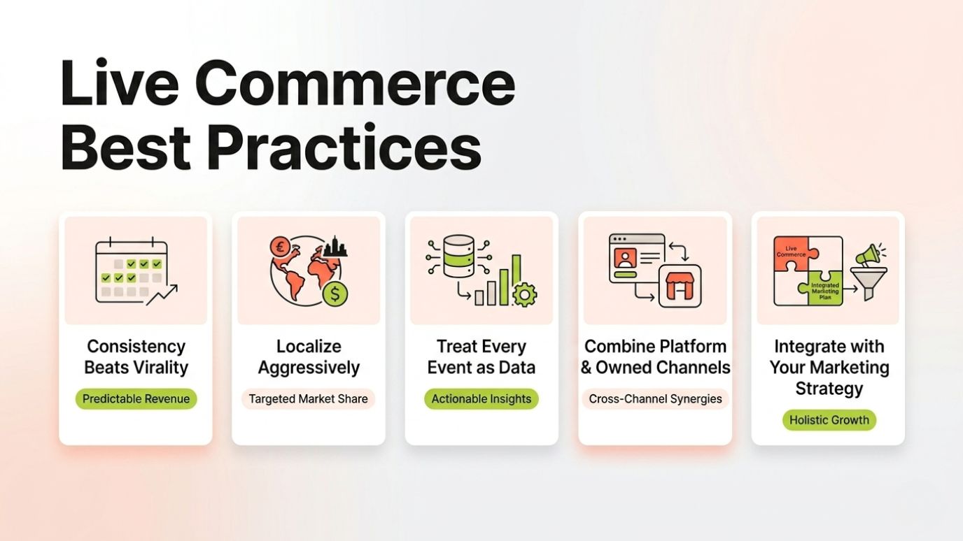 Best Practices for Live Stream Selling