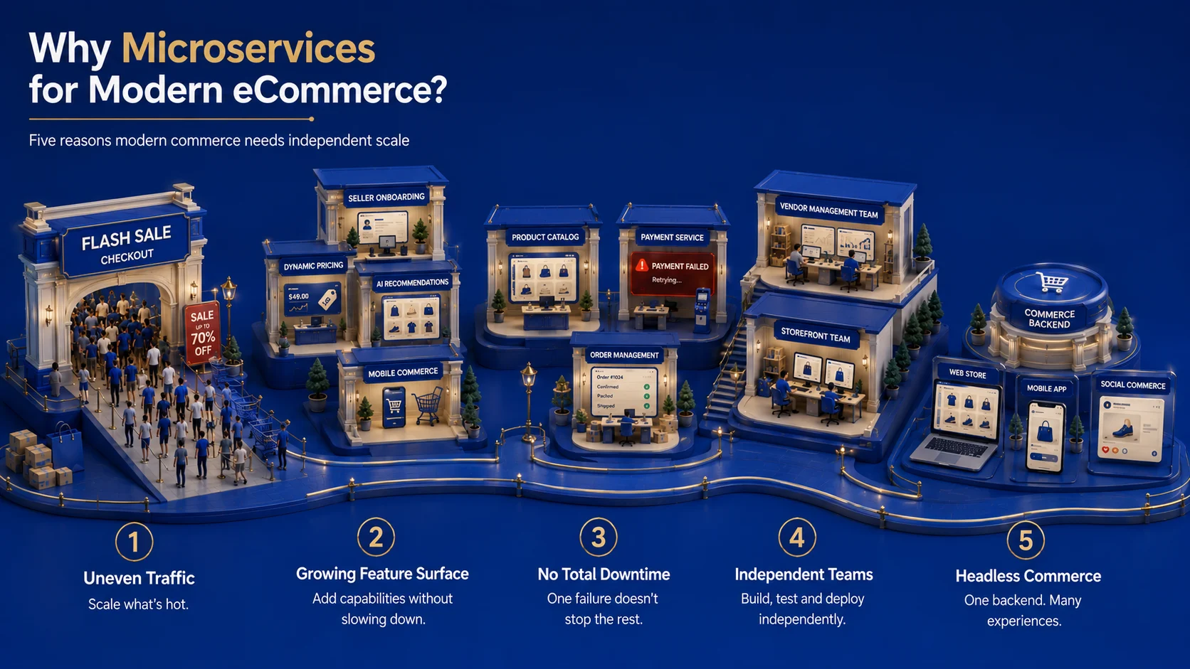 Microservices Over Monolithic for Modern eCommerce