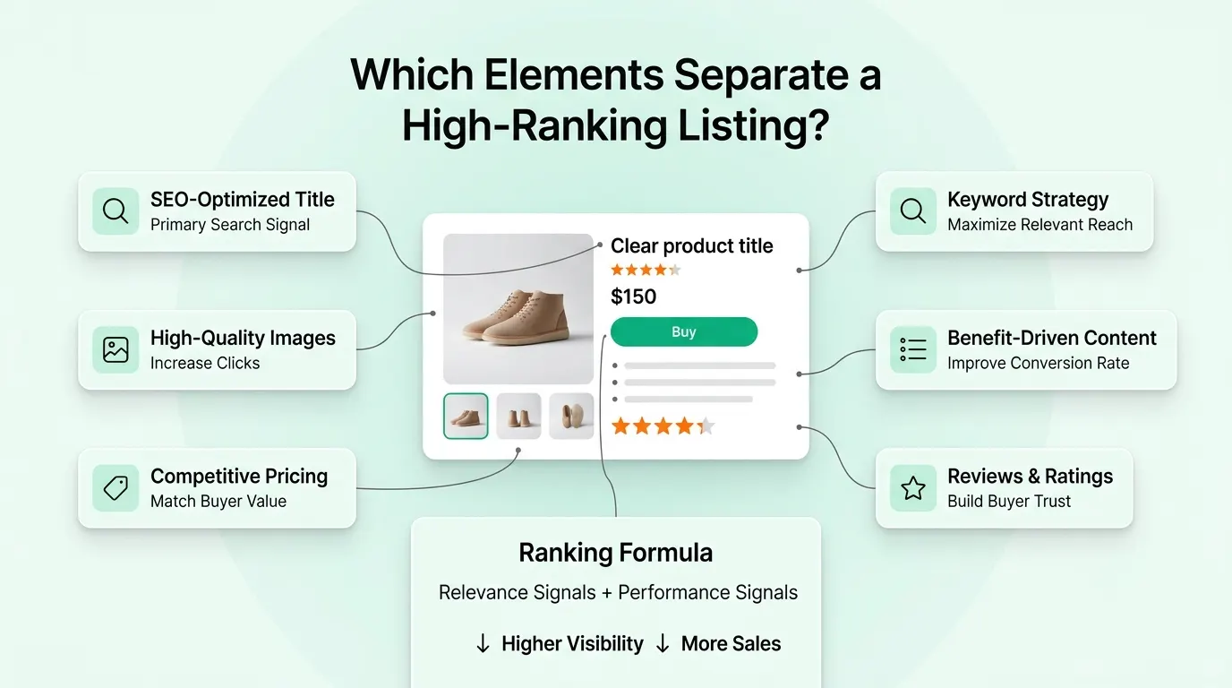 High Ranking Product Listing Optimization Elements