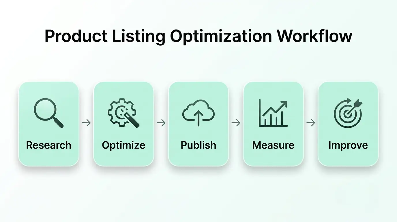 Product Listing Optimization Workflow