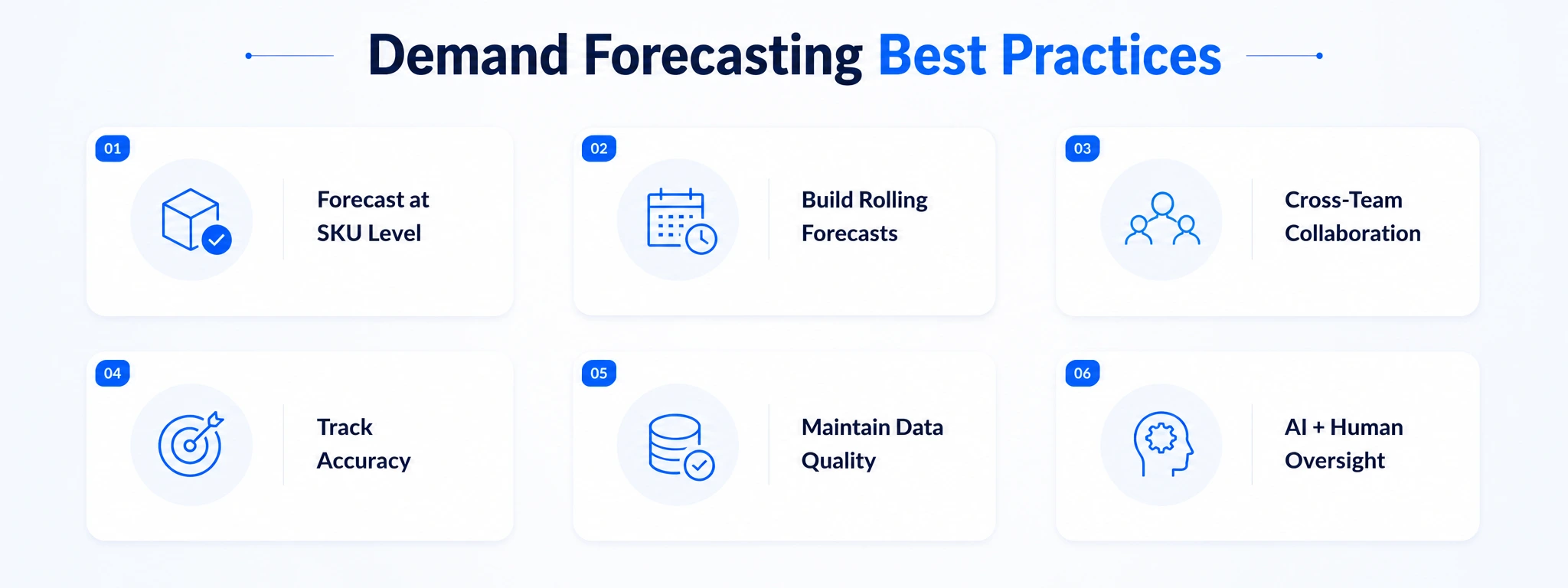 Best Practices to follow for Demand Forecasting in Retail