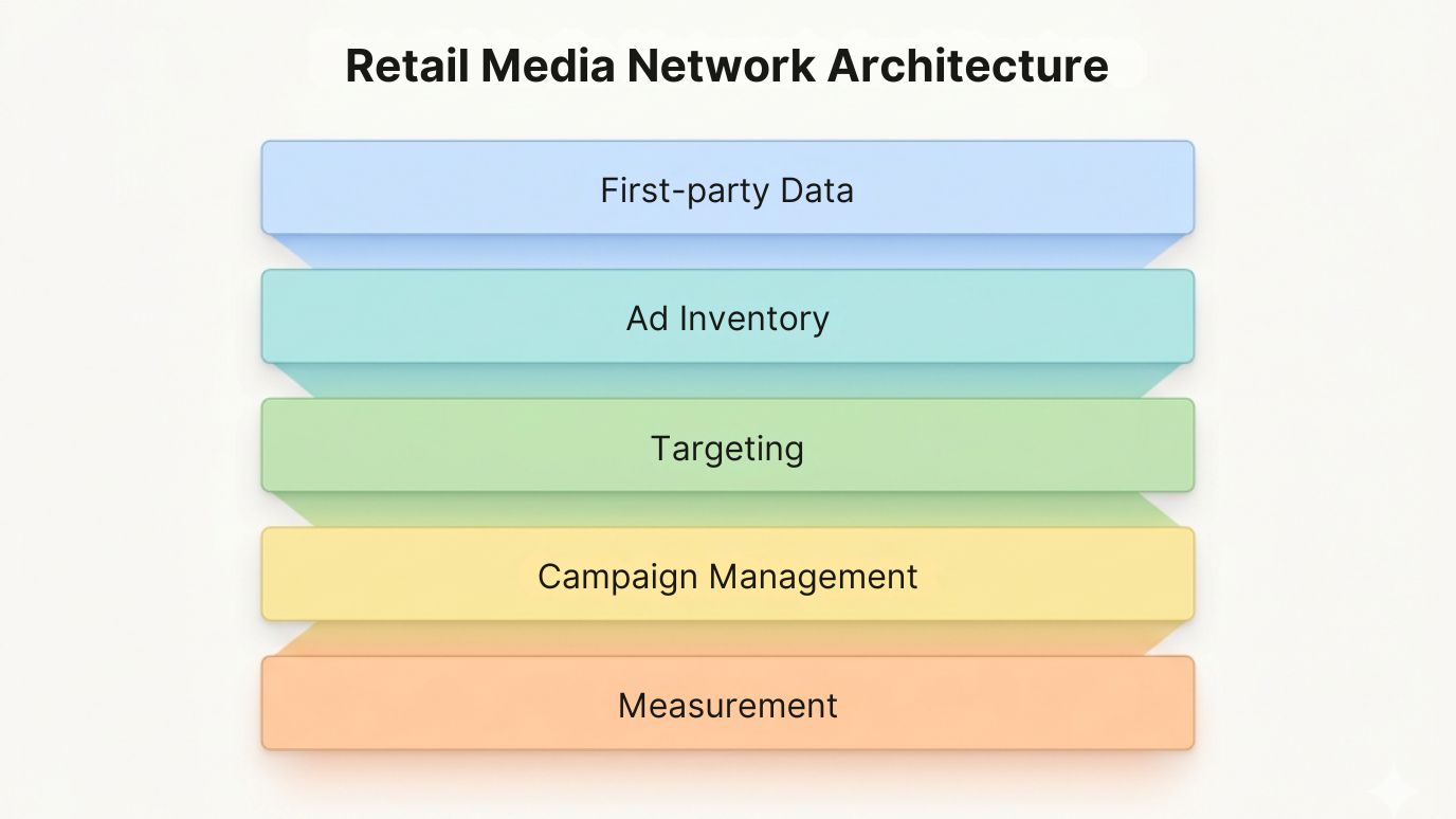 Retail media network architecture
