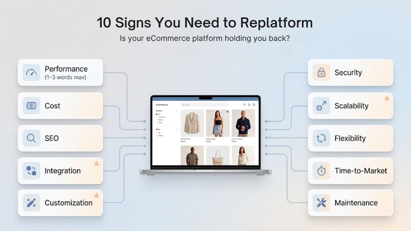 Signs of eCommerce Replatforming