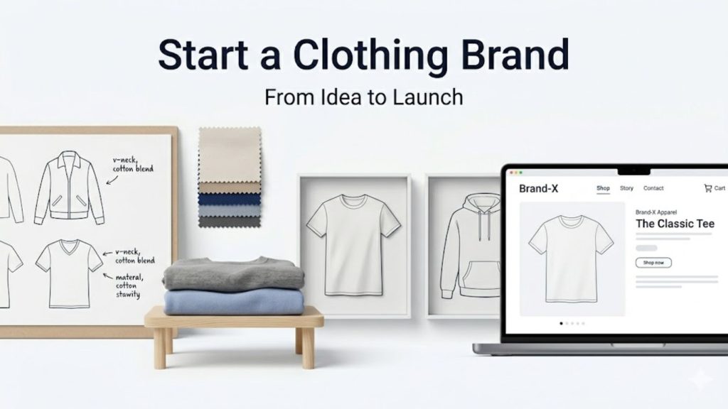 How to start a clothing brand